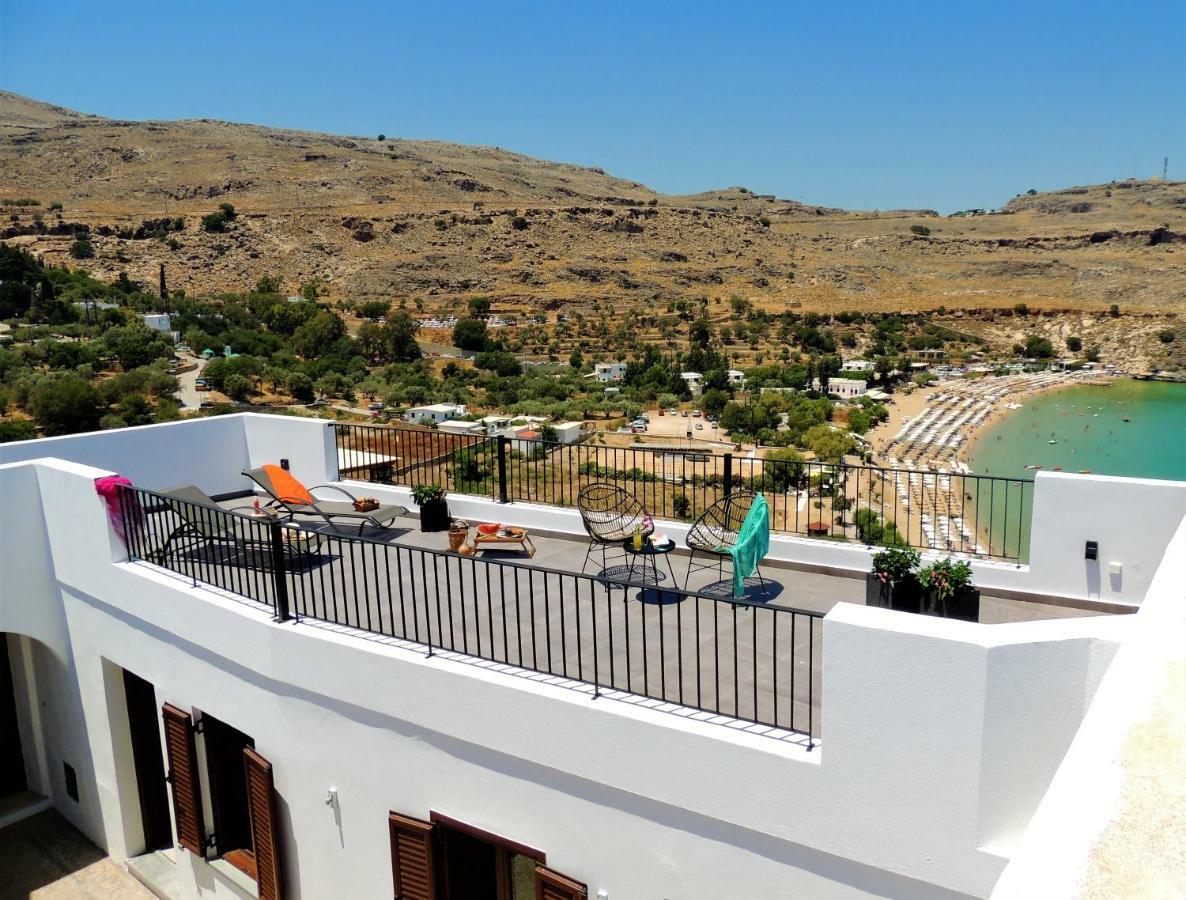 Lindos Aktaia Villa Buitenkant foto