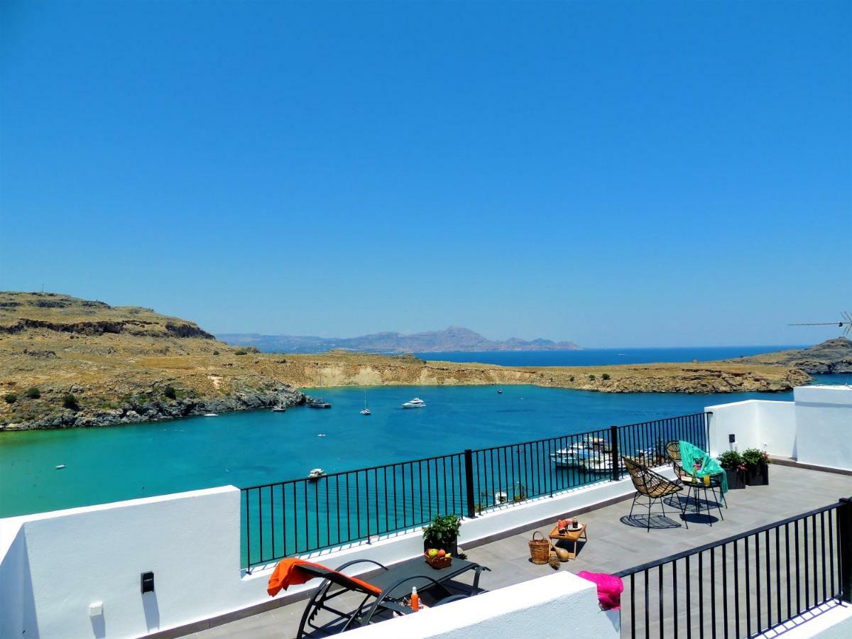 Lindos Aktaia Villa Buitenkant foto