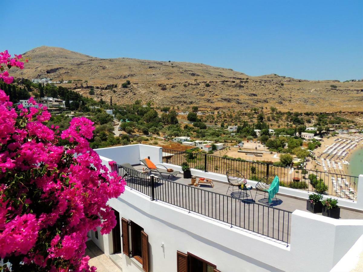 Lindos Aktaia Villa Buitenkant foto