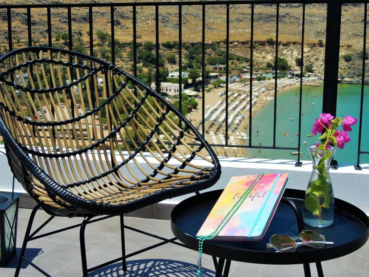 Lindos Aktaia Villa Buitenkant foto