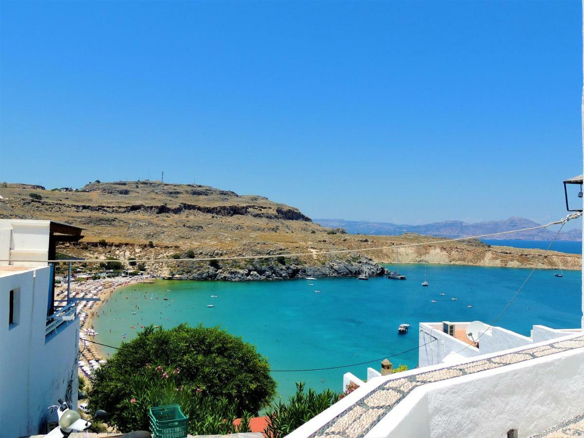 Lindos Aktaia Villa Buitenkant foto