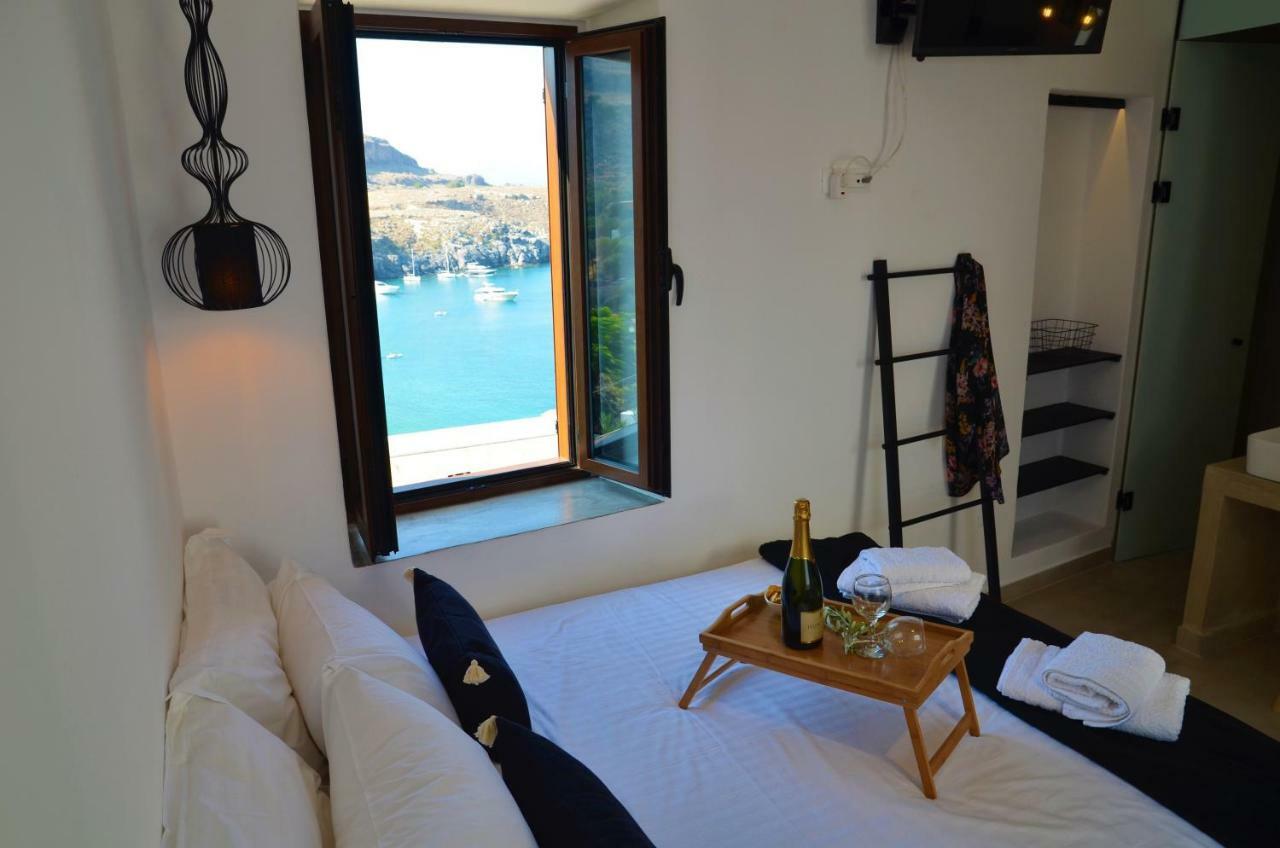Lindos Aktaia Villa Buitenkant foto