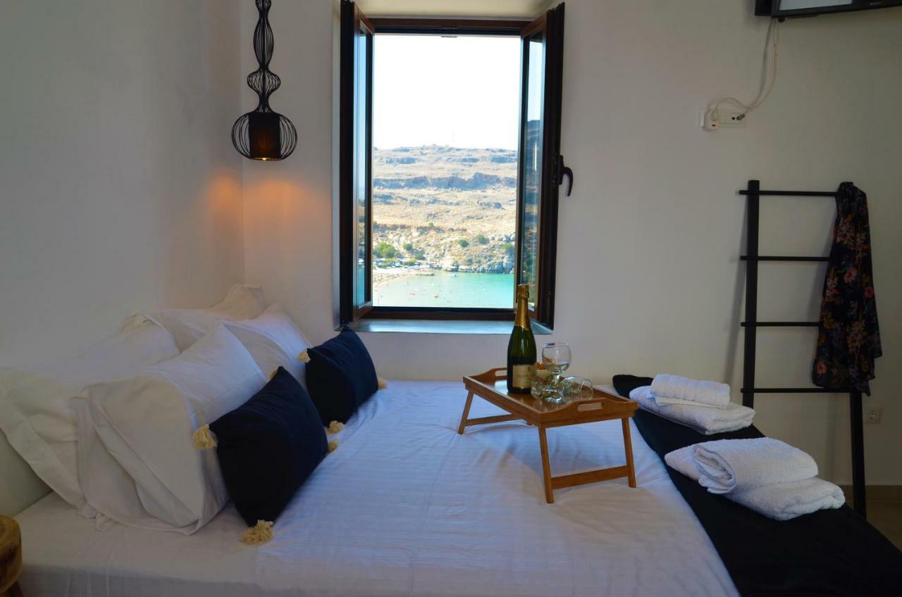Lindos Aktaia Villa Buitenkant foto