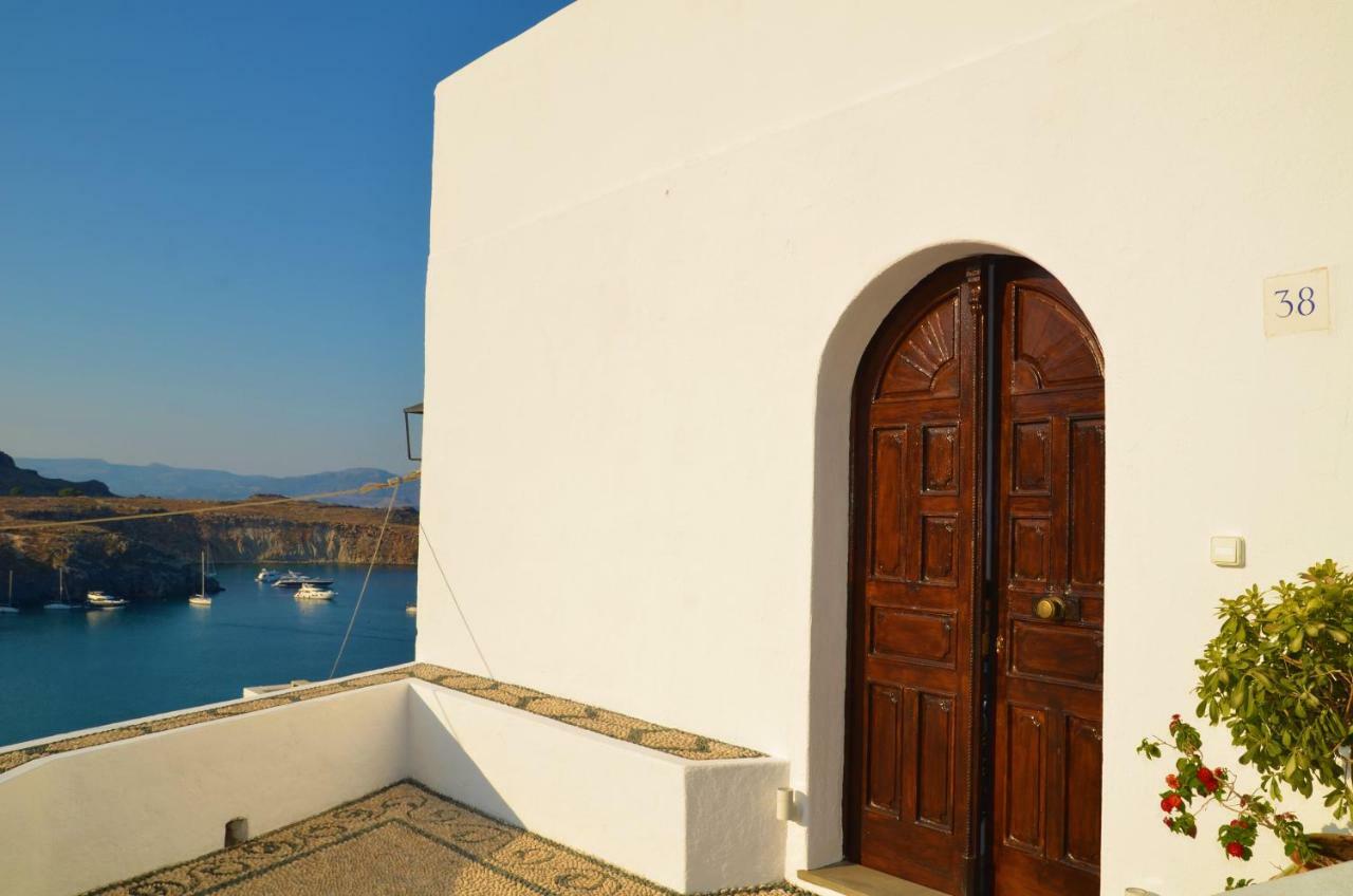 Lindos Aktaia Villa Buitenkant foto